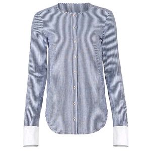 Michael Stars Fletcher striped button down top